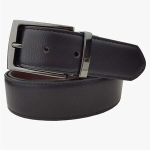 Men’s Vegan Reversible Black/Brown Belt Size 44-46